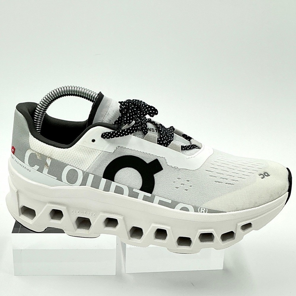 On Running Womens Size 9 Sneakers White Cloudmonster NEW MSRP $170